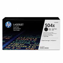 Картридж HP 504X лазерный черный увеличенной емкости упаковка 2 шт (2*10500 стр)