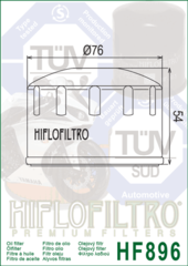 Фильтр масляный Hiflo HF896