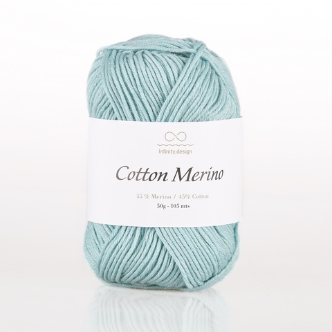 Пряжа Infinity Cotton Merino 7222 мята