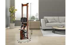 Гребной тренажер UnixFit Wood Rower Dark RM9000PDW