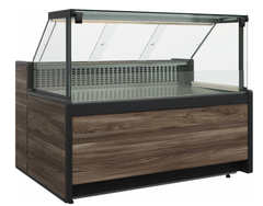 Холодильная витрина CARBOMA BAVARIA 3 GC111 VV 1,25-1 динамика газлифт без боковин