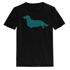 Футболка "Длинношерстная Такса"