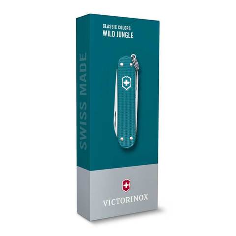 Нож-брелок Victorinox Classic Alox Colors, Wild Jungle (0.6221.242G)