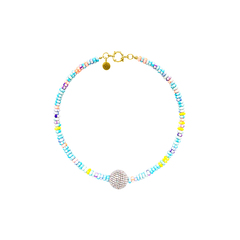 Колье Rainbow crystal