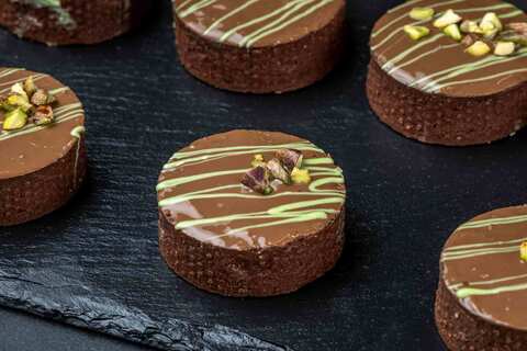 Чизкейк «Ориент» с тестом катаифи, 7 шт.