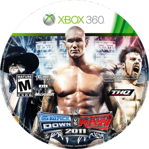 WWE SmackDown vs Raw 2011 [Xbox 360]