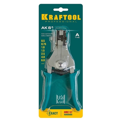 KRAFTOOL АК-5 0.5-6мм2, Полуавтоматический стриппер (22683)