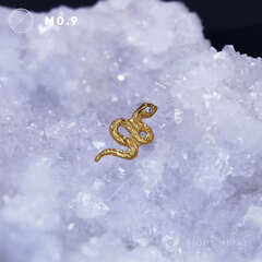 Snake Crystal PVD Yellow