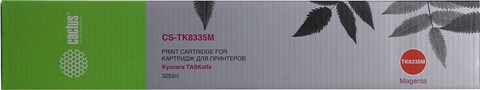 Картридж лазерный Cactus CS-TK8335M TK-8335M пурпурный (15000стр.) для Kyocera TASKalfa 3252ci
