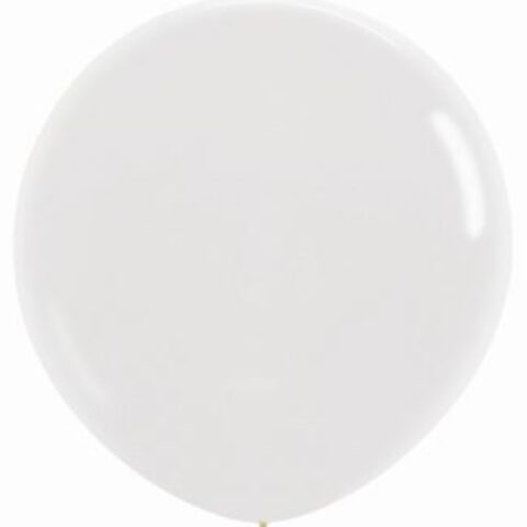 Латексный шар Гигант Кристалл Прозрачный