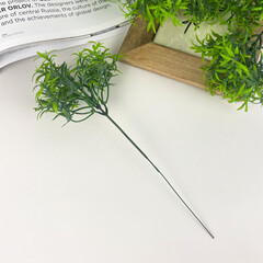 Аспарагус, искусственная зелень, ветка 26 см, набор 10 веток.