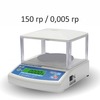 Весы лабораторные/аналитические Mertech M-ER 122АCFJR-150.005 Accurate, 150гр, 0,005гр, Ø123 мм, с поверкой, высокоточные