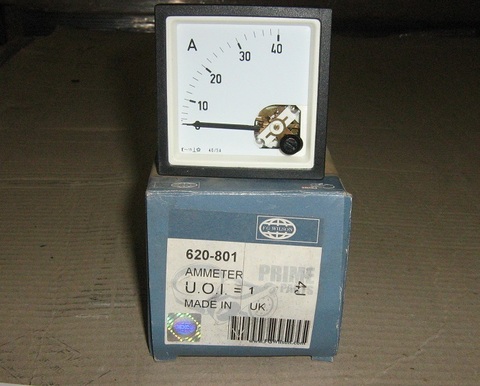 Амперметр 0-40А / AMMETER АРТ: 620-801