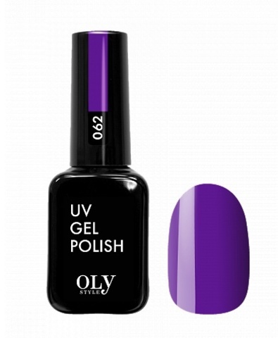 OLYSTYLE Гель-лак для ногтей тон 062 ультрафиолетовый