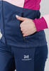 Женская элитная тренировочная куртка Nordski Pro Candy Pink/Blue W