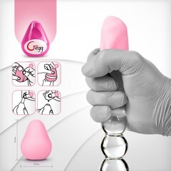 Gvibe Gegg Pink - яйцо-мастурбатор, 6.5х5 см. розовый