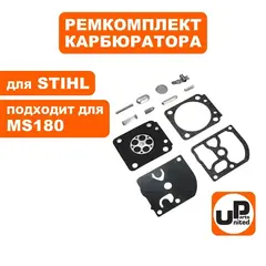 Ремкомплект карбюратора UNITED PARTS под 2 винта (ZAMA) полный