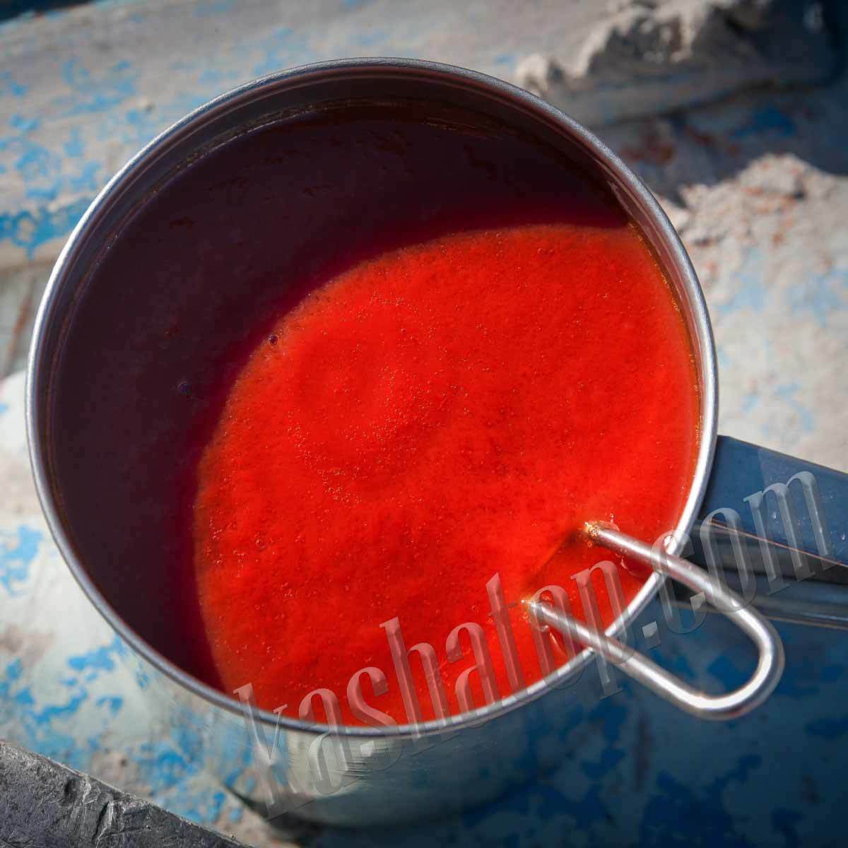 Томатный сок из томатной пасты пропорции