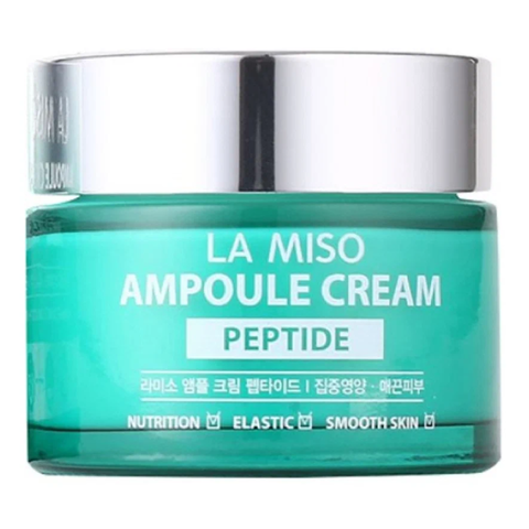 Крем ампульный для лица с пептидным комплексом La Miso Ampoule Cream Peptide, 50 мл