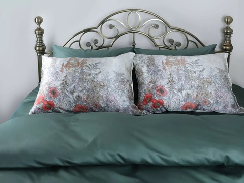 Наволочка 50x70 Mollen Алтайская степь жемчужно-белая