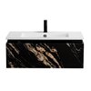 Cezares SLIDER-800-1C-SO-NF-P SLIDER База под раковину подвесная с одним выкатным ящиком, Черный Фьюжн, 796x476x300