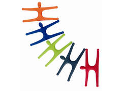 Mukul Goyal Держатель для проводов малый (синий, зеленый, серый, оранжевый, красный) MG623