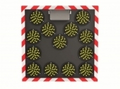 ИСС 1-200-О 12/24В (940х940х60мм)