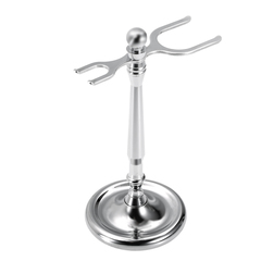 Подставка металлическая под помазок и бритву