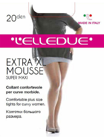 Колготки Extra Mousse 20 Super Maxi Elledue