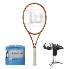 Ракетка теннисная Wilson Blade 98 (18X20) V8.0 Roland Garros 2022 + струны + натяжка