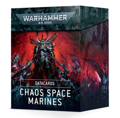 Datacards: Chaos Space Marines 9 редакции на английском языке