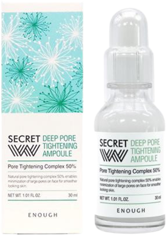 Enough S Эссенция для лица Secret With green care pore tightening ampoule