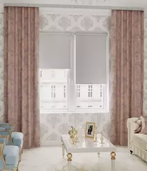 Рулонные шторы Жизель Жемчужный