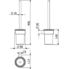 Kludi 5897453 Kludi 58 974 53 VELA R туалетный гарнитур белый матовый