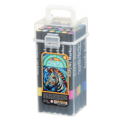 
          Маркер для скетчинга Basir, акриловый, серия "Зебра" на водной основе, 36 цветов