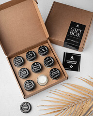 Подарочный набор ароматических свечей