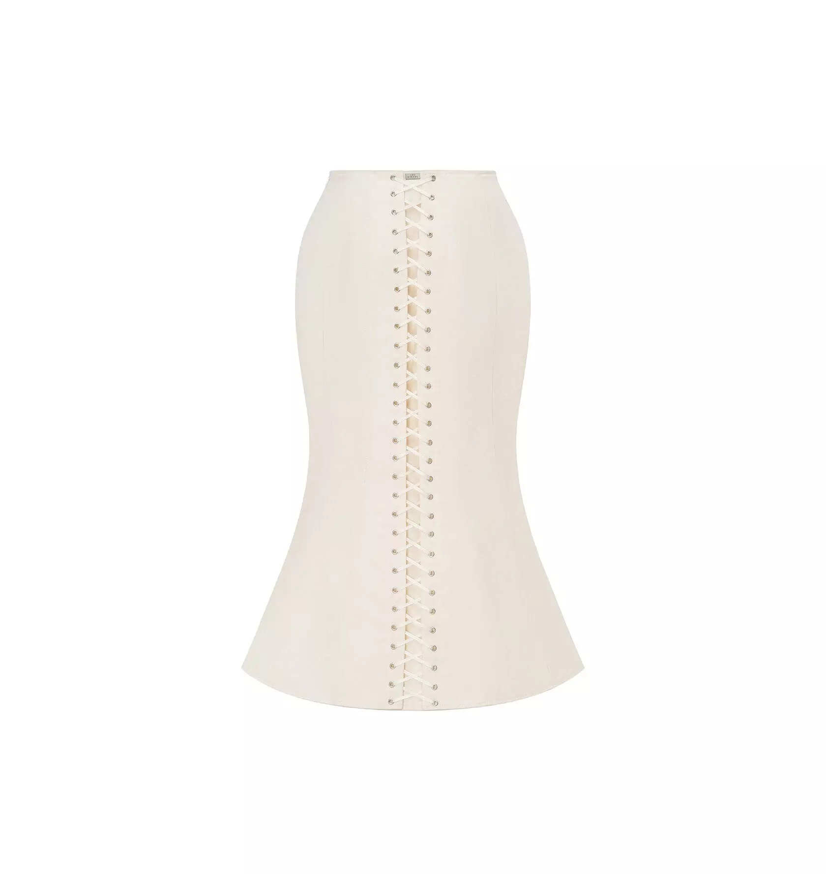 Юбка белая джинсовая