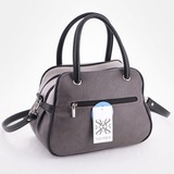 Сумка Саломея 325 мульти итальянский серо-черный