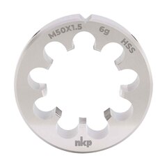 Плашка М50х1,5 DINEN22568 HSS 6g 90х22мм NKP 240501N