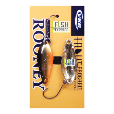 Блесна колеблющаяся на форель VKG ROONEY 2.8гр #024