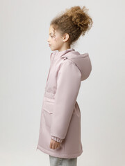 пальто  для девочки  ВК 32152/26/8 УЗГ