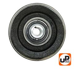 Сцепление UNITED PARTS для виброплиты, D130xd19,05мм; профиль ремня A (13x8мм) (90-0285)