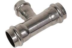 Тройник Valtec нерж. сталь 28x22x28