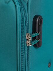 Чемодан Redmond тканевый облегченный большой XL Лазурный NF05L28 77х46х30(+3) см с расширением5