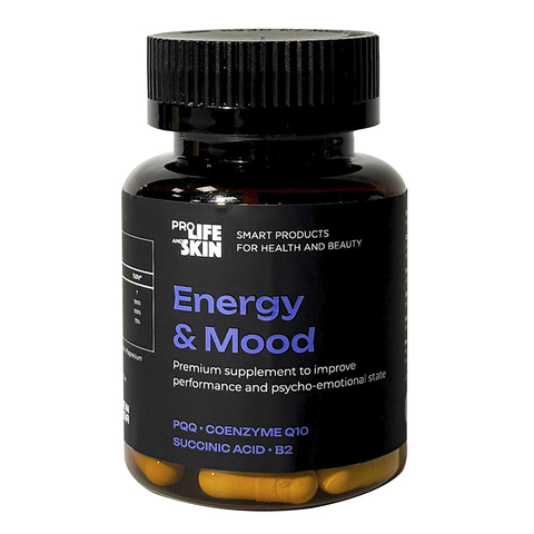 Витаминно-минеральный комплекс для нормализации психо- эмоционального состояния ENERGY & MOOD 60 капсул