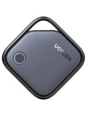 Трекер для вещей UGREEN CM919 (75119) AirTag Smart Tracker for AOS Finder 2 (1шт), черно-серый