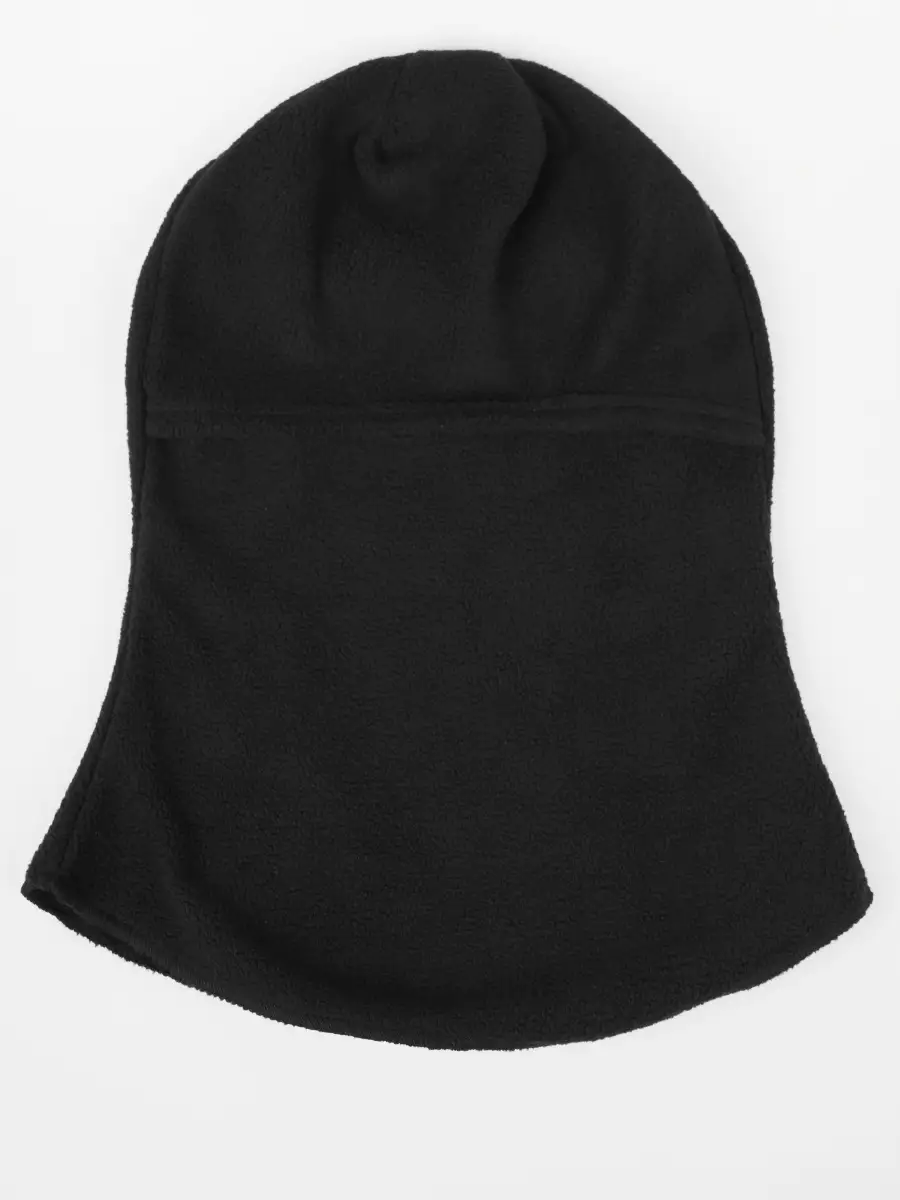 Балаклава мужская женская флисовая черная теплая зимняя, шапка капюшон снуд баф спорт под шлем осень