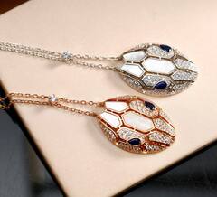 Колье с подвеской ЗМЕЯ качество VGOLD коллекция SERPENTI