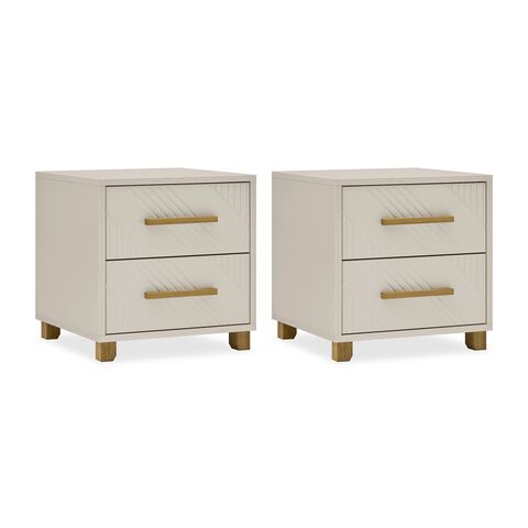 Ирис Тумбы прикроватные (2шт) (Кашемир, Кашемир)