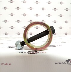 Стопор втулка ковшевого пальца + болт и гайка | 123/06668 + 1315/3417 + 1370/0303D | Аналог